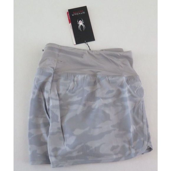 Spyder Active SP529 Women's Sz Medium Gray Workout Shorts - Picture 4 of 5